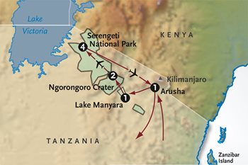 Tanzania Map