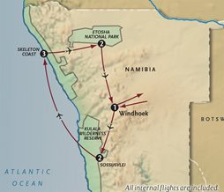 Namibias Wilderness (2025 itinerary)