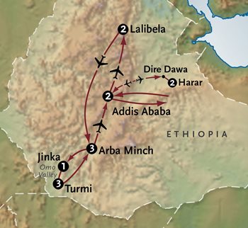 Ethiopia Map