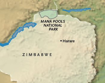 Zimbabwe Map