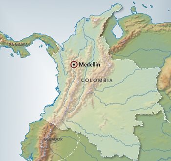 Colombia Map