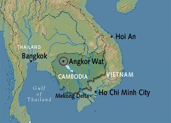 Cambodia Map