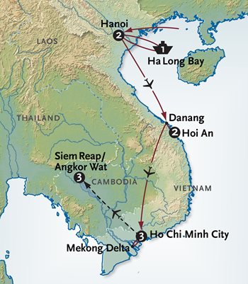 Vietnam Map