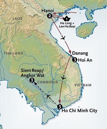 Vietnam Map