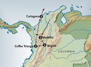 Colombia Map