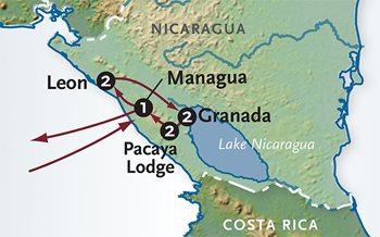 Nicaragua Map