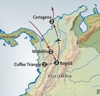 Colombia Map