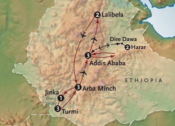 Ethiopia Map