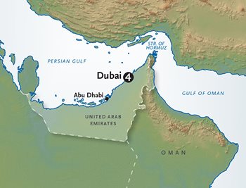 Dubai Map