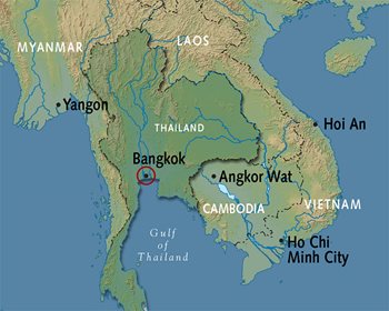 Thailand Map