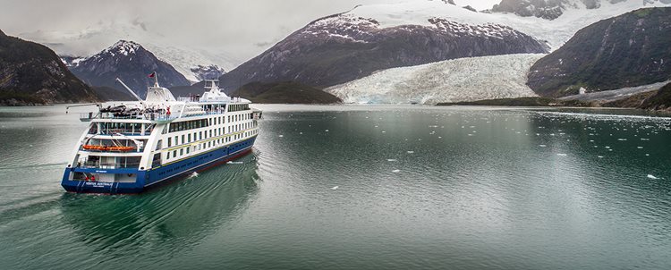 Patagonia by Land + Sea with El Calafate and Torres del Paine