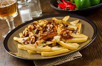 Poutine in Montreal, Canada