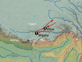 Tibet Map