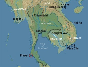 Thailand Map