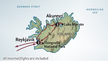 Iceland Map