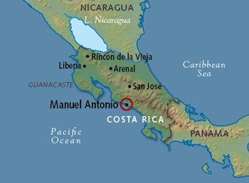 Costa Rica Map