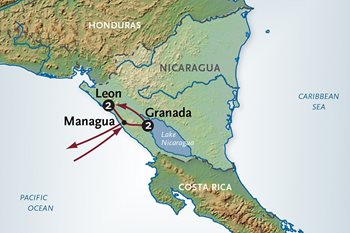 Nicaragua Map