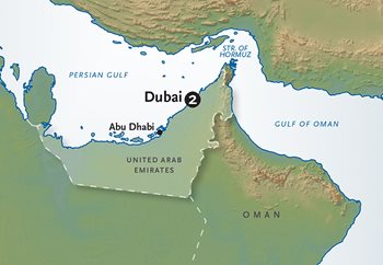 Dubai Map