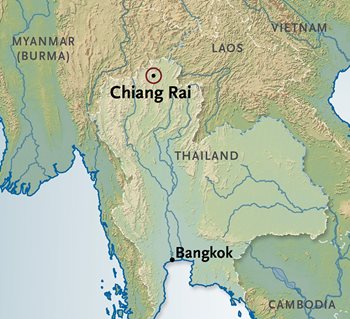 Thailand Map